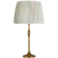 Visual Comfort Romero bordslampa antik mässing/blå