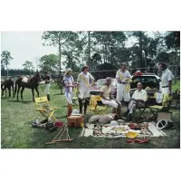 Slim Aarons Polo Party