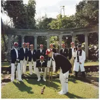 Slim Aarons Dapper Cricketers