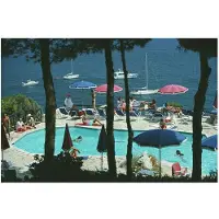 Slim Aarons Pellicano Pool