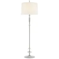 Visual Comfort Lotus golvlampa vit/linne