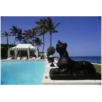 Slim Aarons Poolside Luncheon