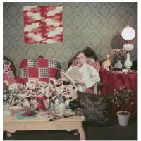 Slim Aarons Capote At Home