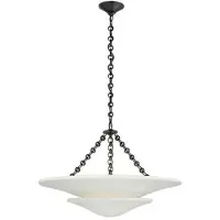 Visual Comfort Mollino takkrona brons