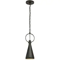 Visual Comfort Limoges takpendel Natural Rust/svart S