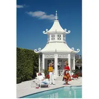Slim Aarons Palm Peach Pagoda