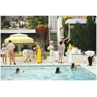 Slim Aarons Poolside Entertaining