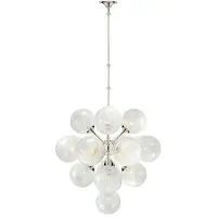 Visual Comfort Cristol takkrona nickel