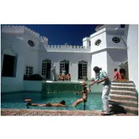 Slim Aarons Villa At Cuarton