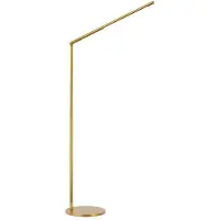 Visual Comfort Cona golvlampa antik mässing