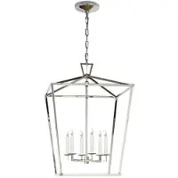 Visual Comfort Darlana taklampa nickel