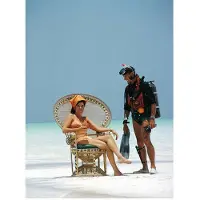 Slim Aarons A Friendly Chat