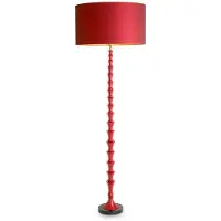 Eichholtz Arabella golvlampa bordeaux red finish
