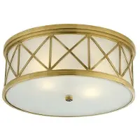 Visual Comfort Montpelier plafond antik mässing