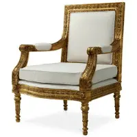 Eichholtz Louis fåtölj guld/sentier cream