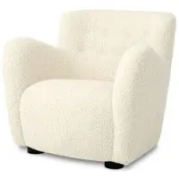 Eichholtz Bixby fåtölj faux shearling
