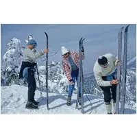Slim Aarons On The Slopes Of Sugarbush