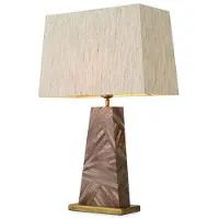Eichholtz Gaultier bordslampa brun