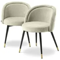 Eichholtz Chloé matstolar sand