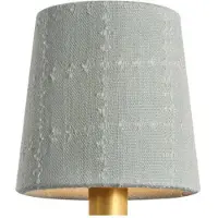 Visual Comfort Schumacher 5" lampskärm sky elin check empire