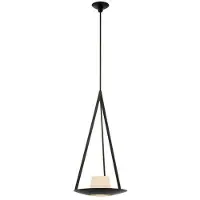 Visual Comfort Divina 20" takpendel modern iron