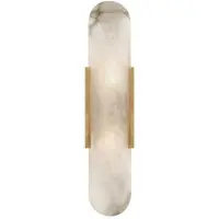 Visual Comfort Melange vägglampa förlängd mässing