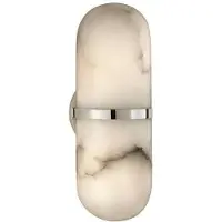 Visual Comfort Melange Pill Form vägglampa nickel
