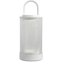 Visual Comfort Tawa bordslampa uppladdningsbar vit
