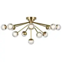 Visual Comfort Alloway 30" plafond mässing