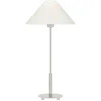 Visual Comfort Hackney portabel bordslampa nickel