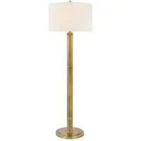 Visual Comfort Longacre golvlampa antik mässing