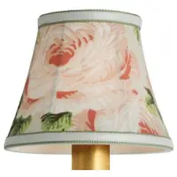 Visual Comfort Schumacher 5" lampskärm blush salisbury chintz bell empire