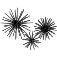 Eichholtz Meteor dekoration brons 3-set