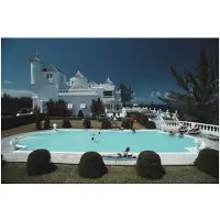 Slim Aarons Earl Levy's Castle