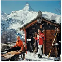 Slim Aarons Chalet Costi