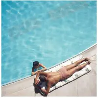 Slim Aarons Lake Tahoe Couple