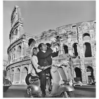 Slim Aarons Jazz Scooter