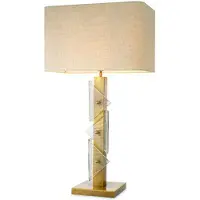 Eichholtz Mirabella bordslampa antik mässing