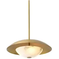 Eichholtz Marcona taklampa antik mässing