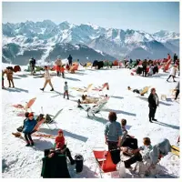 Slim Aarons Verbier Vacation