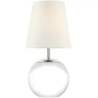 Visual Comfort Terri portabel bordslampa crystal