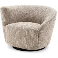 Eichholtz Colin snurrfåtölj mademoiselle beige vänster
