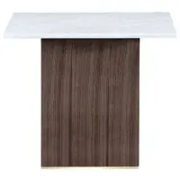 Ruth & Joanna Delano sidobord kvadrat valnöt