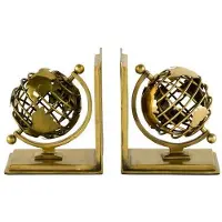 Eichholtz Globe bokstöd mässing set of 2