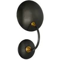 Visual Comfort Keira vägglampa brons/antik mässing M