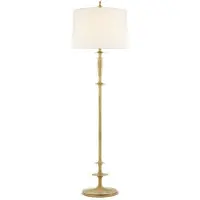 Visual Comfort Lotus golvlampa Gilded