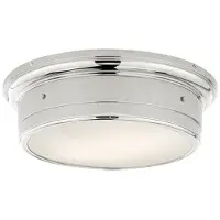 Visual Comfort Siena plafond nickel L