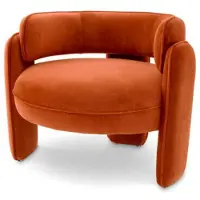 Eichholtz Chaplin fåtölj savona orange