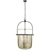 Visual Comfort Lorford Smoke Bell taklampa svart