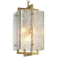 Eichholtz Solara taklampa mässing